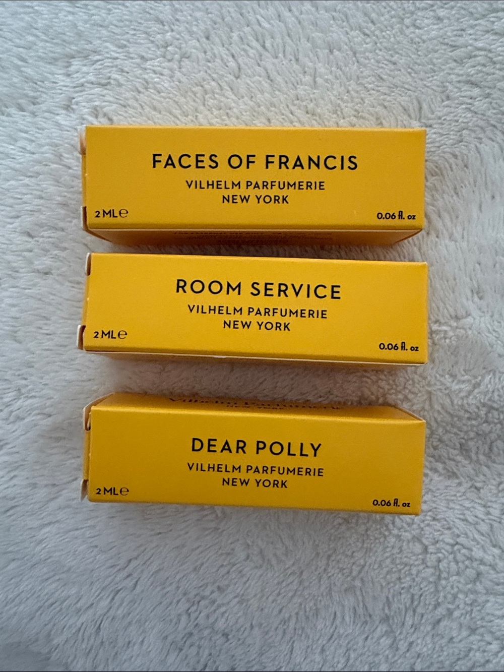 Vilhelm Parfumerie NY Sample Set